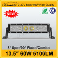 High quality 13.5" 5100LM 60w led light bar from china